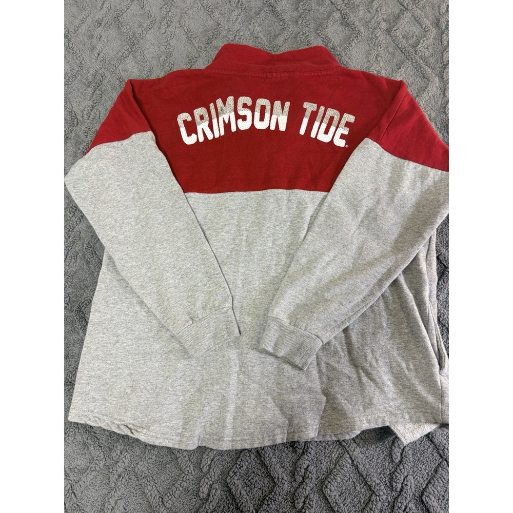 Colosseum Alabama Crimson Sweatshirt Pullover Size L - Picture 2 of 7